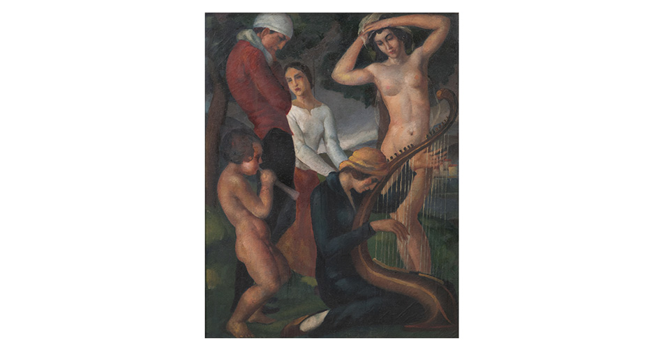 Младен Јосић, Концерт у пољу, око 1924.