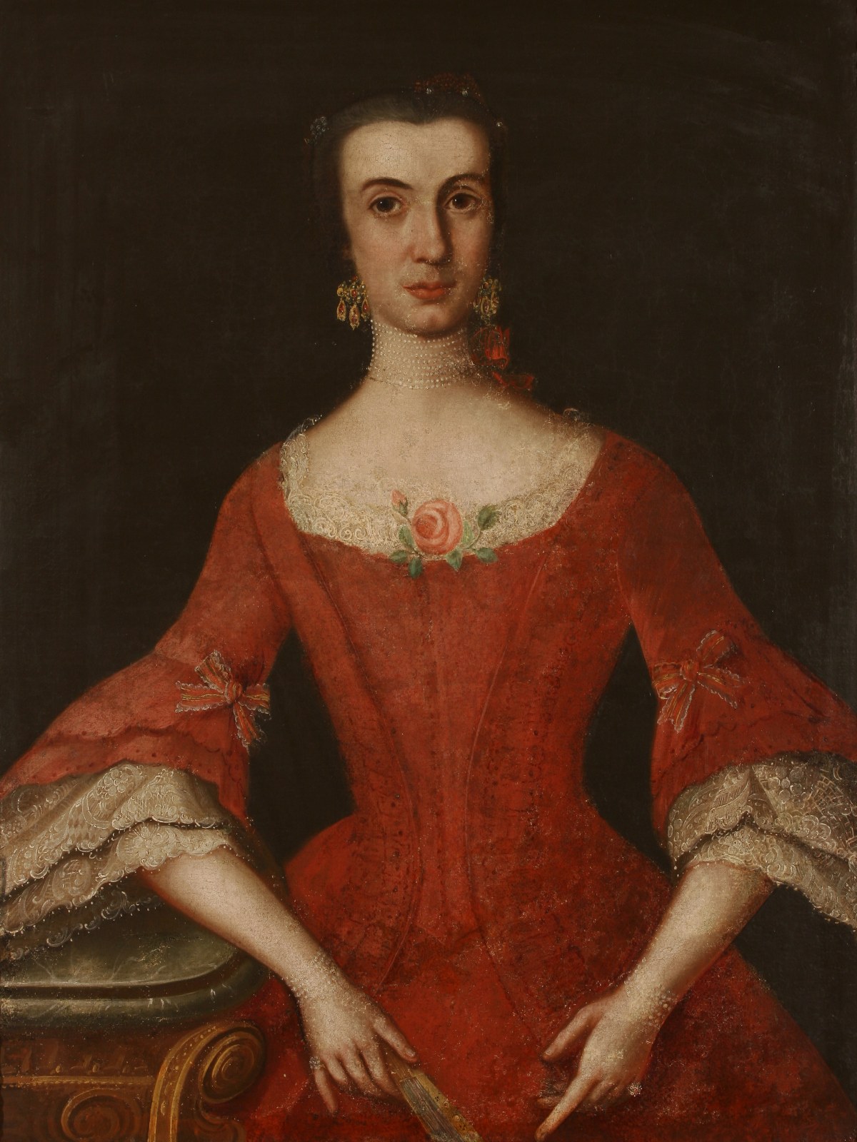 Nepoznati portretista 18. veka | Alojzija (Alka) Tekelija, rođ. Rašković, supruga Ranka Tekelije