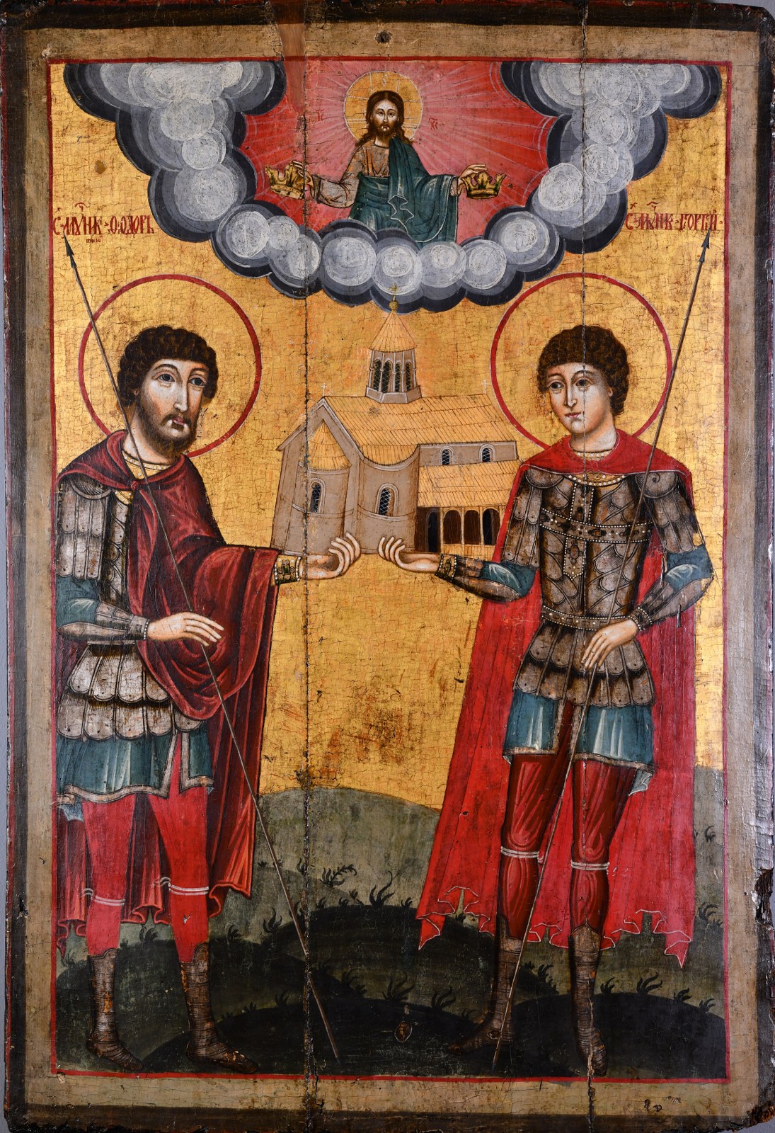 Nepoznati ikonopisac 18. veka | Sveti Teodor Tiron i Georgije